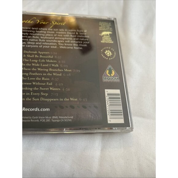 DAVID & STEVE GORDON Gratitude Relaxing Native American Flute Music CD Sequoia R - Picture 5 of 9